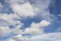 A beautiful sky and clouds scene. Royalty Free Stock Photo