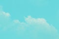 Beautiful sky and clouds in soft color.Soft  cloud in the sky background blue tone. Royalty Free Stock Photo