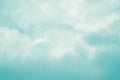 Beautiful sky and clouds in soft color.Soft  cloud in the sky background blue tone. Royalty Free Stock Photo