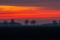 Beautiful sky after sunset