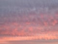 Beautiful Sky at Sunset! Pink and Orange Streaks Across the Sky!