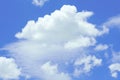 Beautiful sky and white clouds Royalty Free Stock Photo