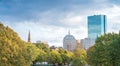 Beautiful skyline of Boston, panoramic view