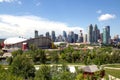 Calgary, Skyline, Alberta, Canada Royalty Free Stock Photo