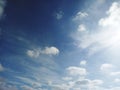 Beautiful skyscape in daylight Royalty Free Stock Photo