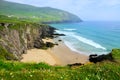 Slea Head Beach and coast, Dingle peninsula, County Kerry, Ireland Royalty Free Stock Photo