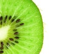 Beautiful slice kiwi Royalty Free Stock Photo