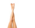 Beautiful slim sexy women legs Royalty Free Stock Photo