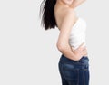 Beautiful slim woman body Royalty Free Stock Photo