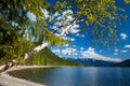 Beautiful Slocan Lake in interior British Columbia near the town of New Denver
