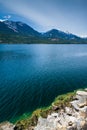 Beautiful Slocan Lake in interior British Columbia near the town of New Denver