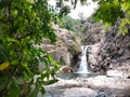 Beautiful Small Branch Water Fall With Nature Swimming Pool on Andhra Pradesh Mountain. Sadasiva Kona Water Falls, Tada falls, Royalty Free Stock Photo