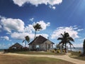 Church of Denarau island in Nadi, Fiji Royalty Free Stock Photo