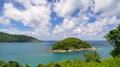Beautiful Small island in tropical andaman sea beautiful landscapes nature view in summer season Royalty Free Stock Photo