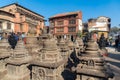 Beautiful Small statues of Buddha around Swayambhu in Kathmandu Nepal