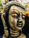 Beautiful small statues of Buddha at the MG Marg, Gangtok, Sikkim. Image was clicked at a small unknown shop of MG Marg, Gangtok,
