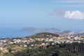The Beautiful small Town Moya on Gran Canaria Royalty Free Stock Photo