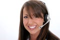 Beautiful Smiling Customer Service Representative