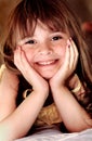 Beautiful Smiling Little Girl Royalty Free Stock Photo