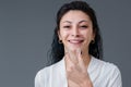 Beautiful smiling Turkish young woman