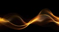 Beautiful smoky background waves design