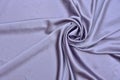 Beautiful smooth elegant wavy violet purple satin silk luxury cloth fabric texture, abstract background design. Card or banner Royalty Free Stock Photo