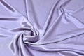 Beautiful smooth elegant wavy violet purple satin silk luxury cloth fabric texture, abstract background design. Card or banner Royalty Free Stock Photo