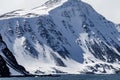Beautiful snow scenes of Elephant Island, Antarctica Royalty Free Stock Photo