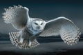 Beautiful Snowy Owl Picture set. taking flight, prey in the snow, spreading its wings and more. Royalty Free Stock Photo