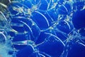 Beautiful soap bubble in macro for background Royalty Free Stock Photo