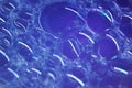 Beautiful soap bubble in macro for background Royalty Free Stock Photo