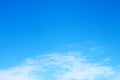 beautiful soft white cloud on blue sky Royalty Free Stock Photo