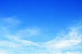 beautiful soft white cloud on blue sky Royalty Free Stock Photo