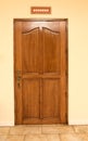 Beautiful solid wood front door