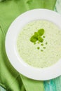 Beautiful Soup with green peas
