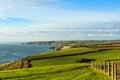 The Beautiful South Cornwall coastline Royalty Free Stock Photo