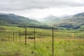 Beautiful Southern Drakensburg mountains landscape