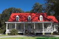Beautiful southern home Royalty Free Stock Photo
