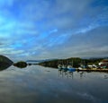 Beautiful Southport seascape in Newfoundland and Labrador, Canada