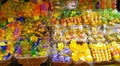 Beautiful souvenirs in the store of Sorrento on the Amalfi Coast. Sorrento is a small town in the region of Campania, Italy Royalty Free Stock Photo