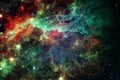 Beautiful space background. Cosmoc art. Elements of this image furnished by NASA Royalty Free Stock Photo