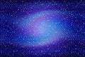 Beautiful space background with stars Royalty Free Stock Photo