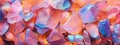 Beautiful sparkling colorful gemstones abstract background or wallpaper