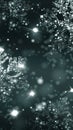 Beautiful sparkling snowflakes, christmas background. Vertical orientation