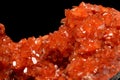 Super Red Heulandite Crystals from old Collection