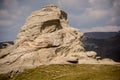 The beautiful Sphinx. A geomorphologic rocky structures in Bucegi Mountains, Romania