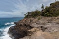 Beautiful Spitting Cave of Portlock vista on Oahu Royalty Free Stock Photo