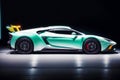 Beautiful sport car. Unleashing the Thrill. The Power and Elegance of Sports Cars. Generative AI