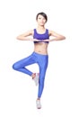 Beautiful sport Yoga woman