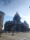 Beautiful spring city of St. Petersburg